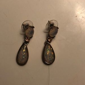 Iridescent earrings